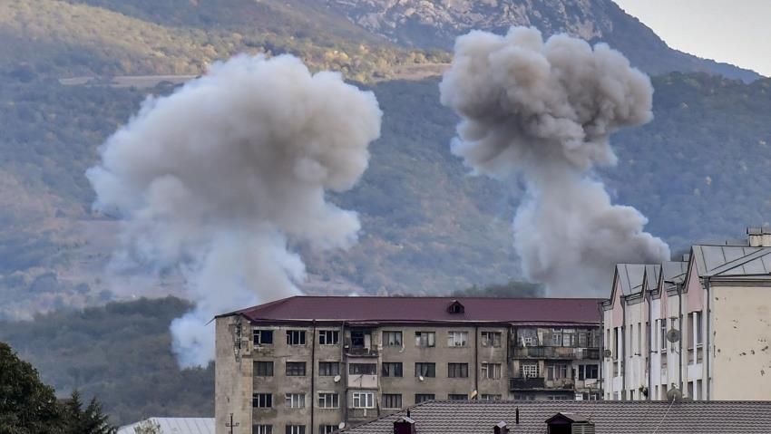 7 Warga Sipil Tewas Akibat Tembakan Rudal Pasukan Armenia di Kota Ganja Azerbaijan